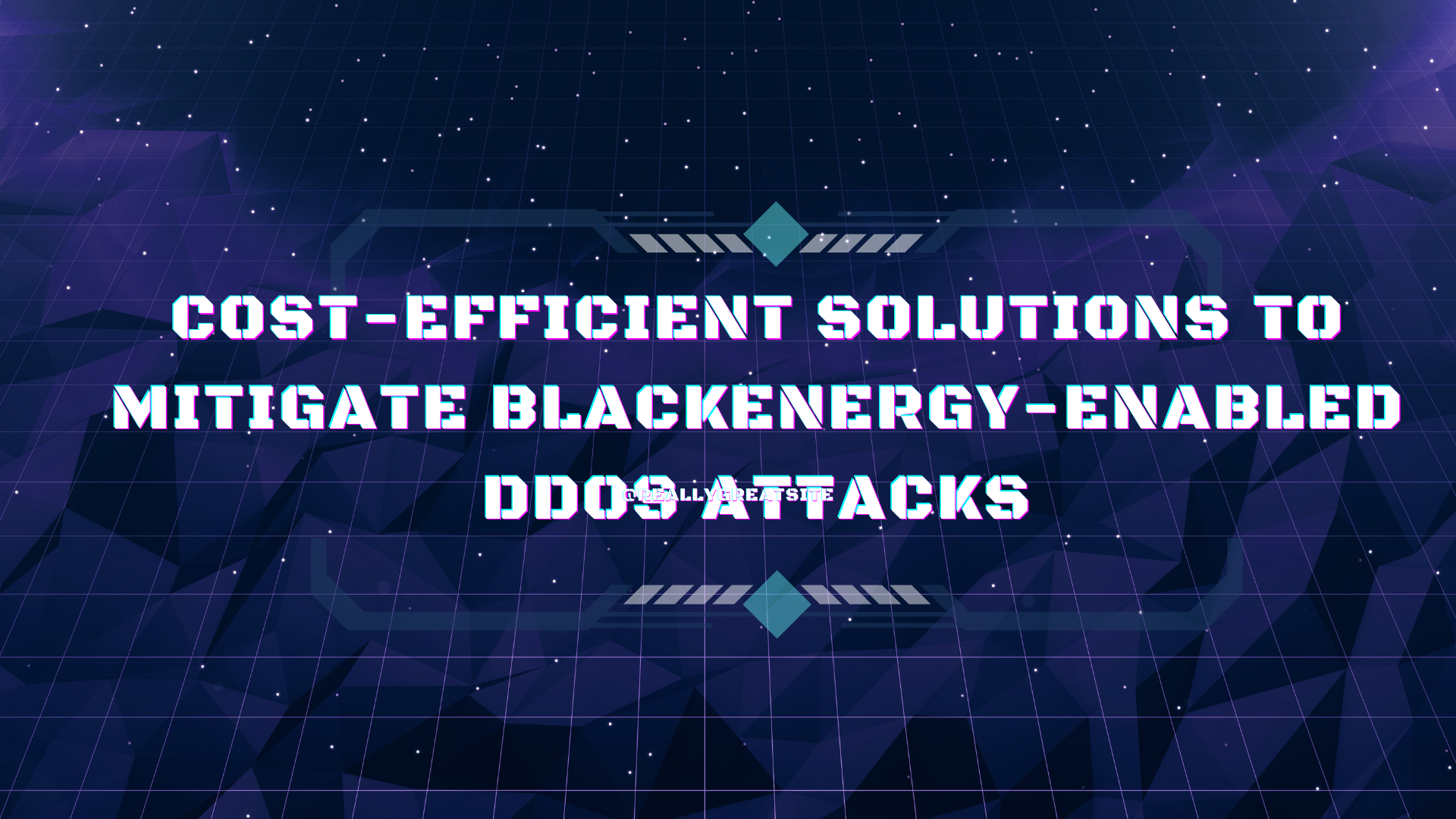 Cost-Efficient Solutions to Mitigate BlackEnergy-Enabled DDoS Attacks
