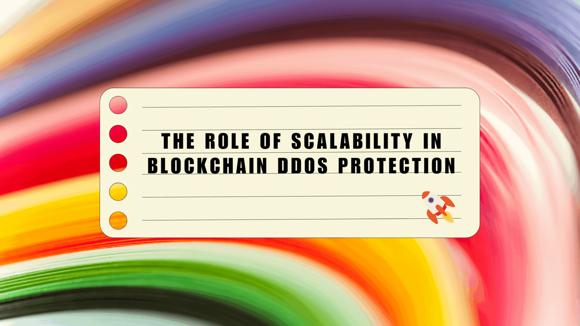 The Role of Scalability in Blockchain DDoS Protection