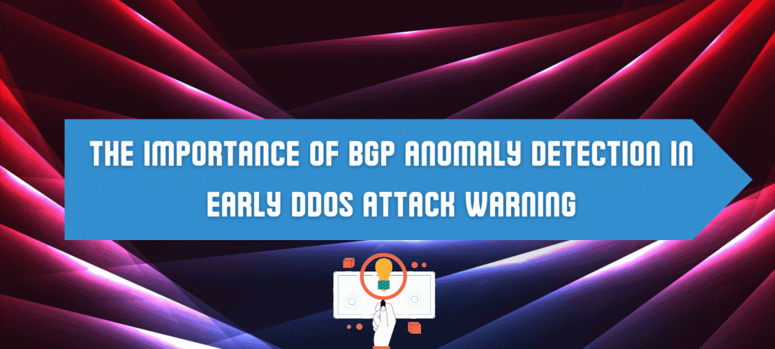 The Importance of BGP Anomaly Detection in Early DDoS Attack Warning